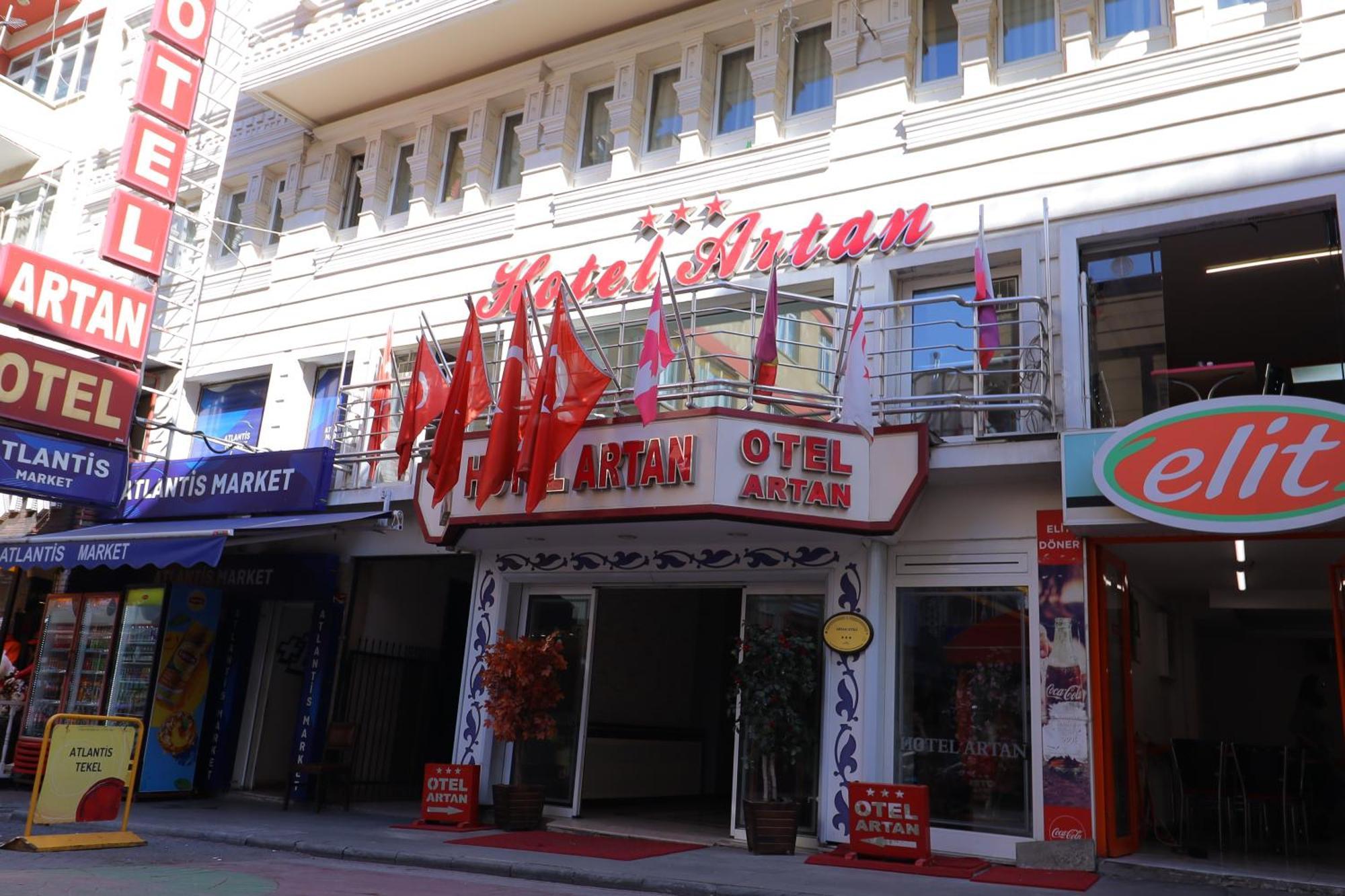Artan Hotel Isparta Buitenkant foto